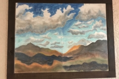 Desert Landscape in Pastel